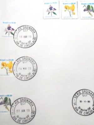 Edital de Lançamento nº1 de 1990 Flora Brasileira