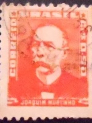 Selo postal Regular emitido no Brasil em 1955 - 497 N