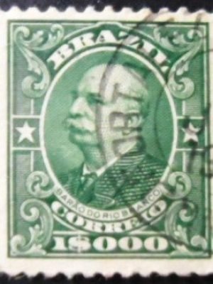 Selo postal do Brasil de 1913 Barão Rio Branco - 147 U