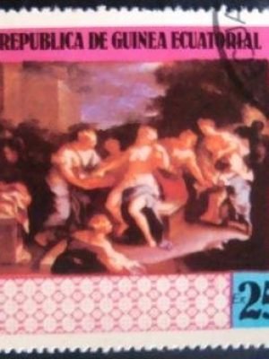 Selo postal da Guinea Equatorial de 1978 Giordano