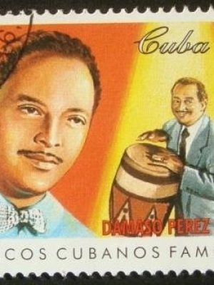 Selo postal de Cuba de 1999 Miguelito Valdes