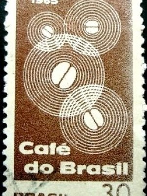 Selo postal Comemorativo do Brasil de 1965 - C 545 U